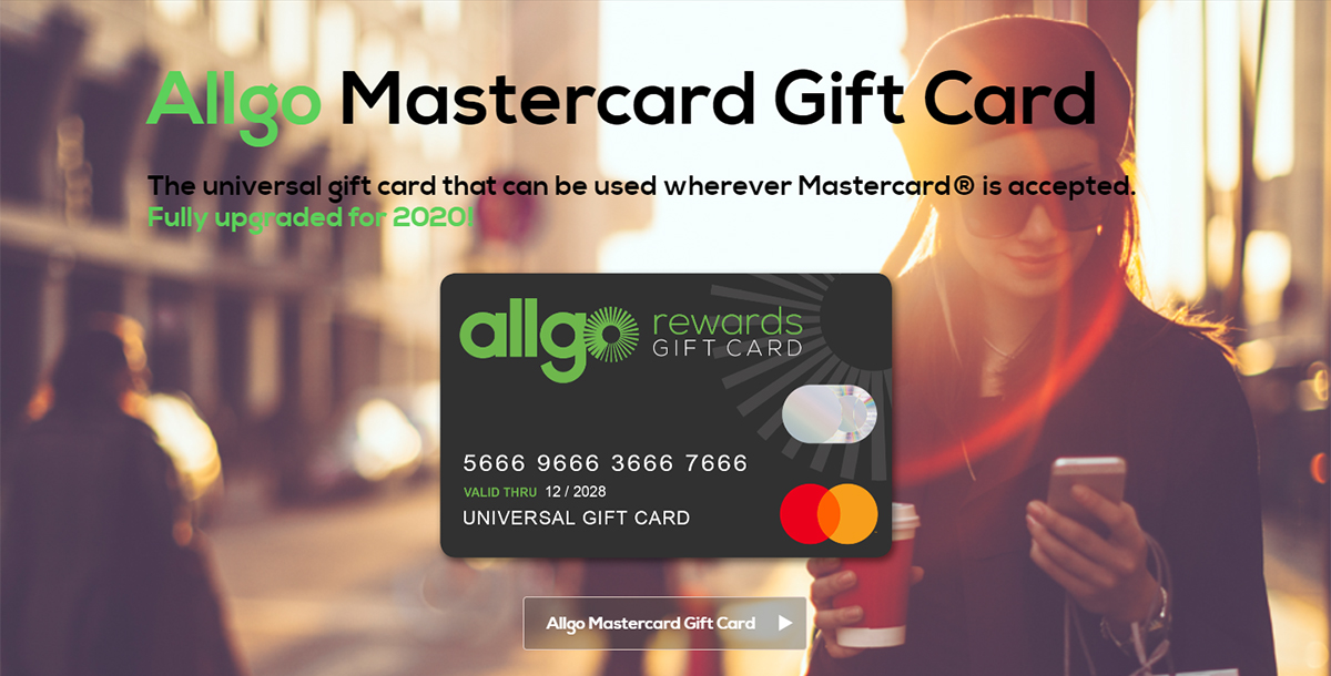 Allgo Mastercard Gift Card